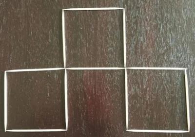怎么把四格正方形变成三格?你会吗?