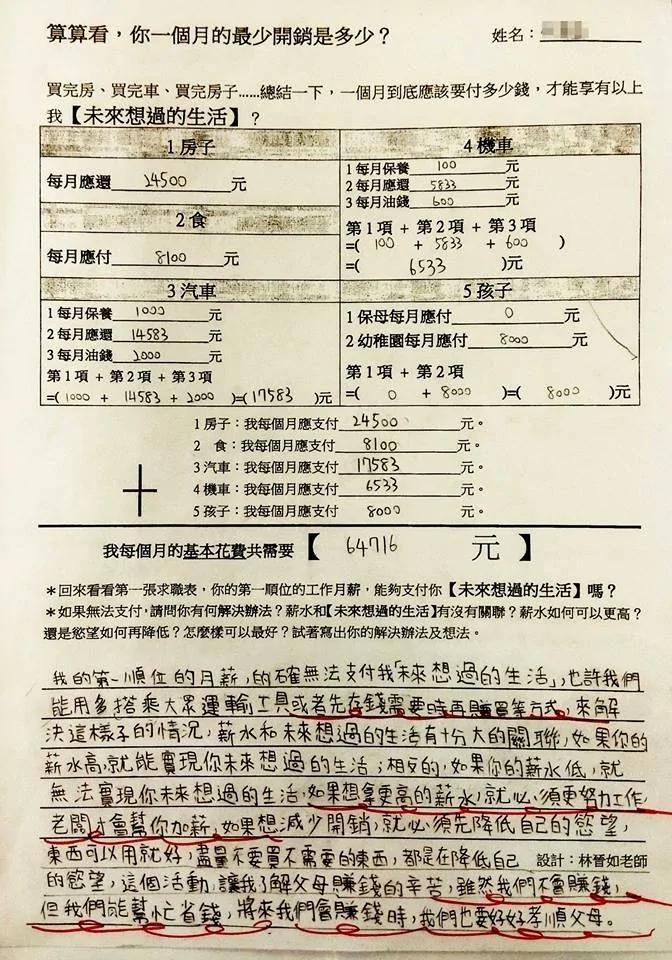 这位国小老师不得了!这份学习单,全台湾疯传了