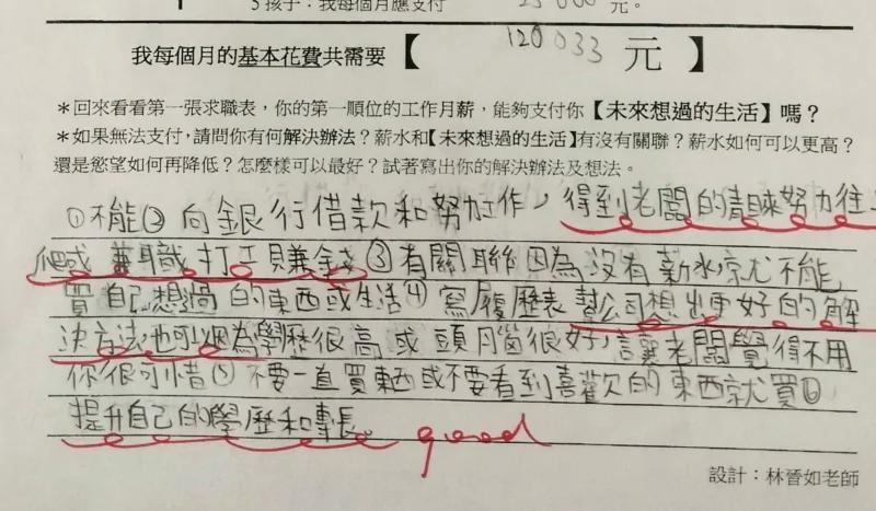 这位国小老师不得了!这份学习单,全台湾疯传了