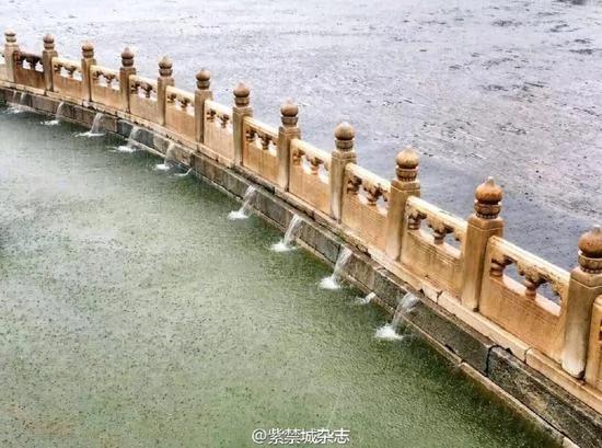 为什么北京暴雨故宫无积水?排水系统藏玄机
