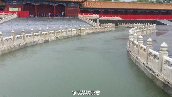 为什么北京暴雨故宫无积水?排水系统藏玄机