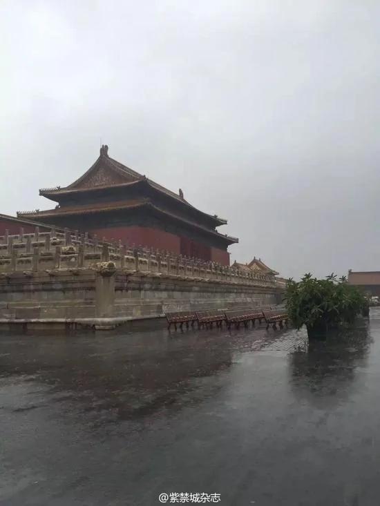 为什么北京暴雨故宫无积水?排水系统藏玄机