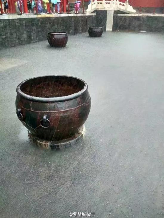 为什么北京暴雨故宫无积水?排水系统藏玄机