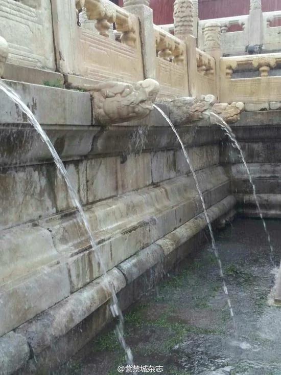 为什么北京暴雨故宫无积水?排水系统藏玄机