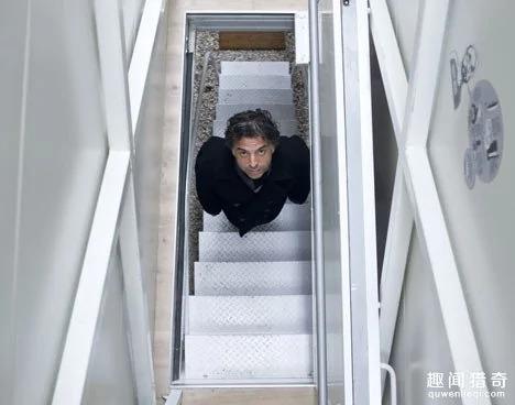 世界上最窄房宽度不到1米,照样浴室厨房俱全