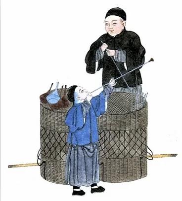 七十二行民俗图 难得一见