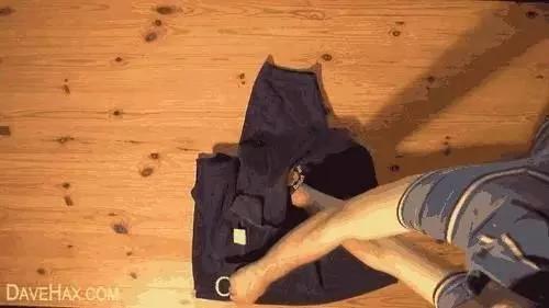 衣服这么叠,家里多出一个衣柜!动