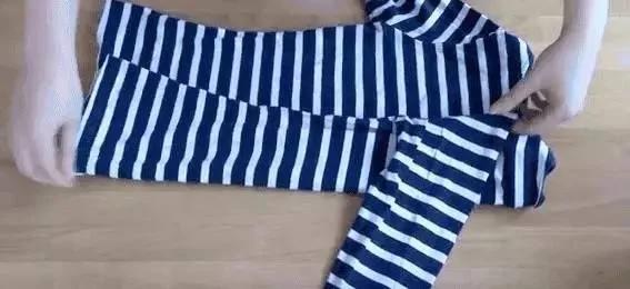 衣服这么叠,家里多出一个衣柜!动