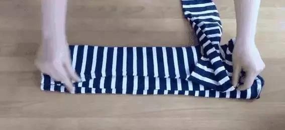 衣服这么叠,家里多出一个衣柜!动