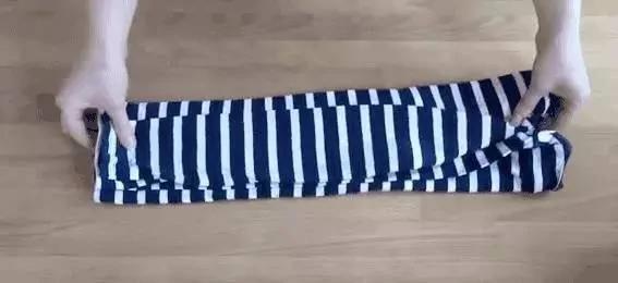 衣服这么叠,家里多出一个衣柜!动