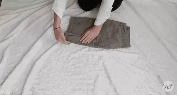 衣服这么叠,家里多出一个衣柜!动