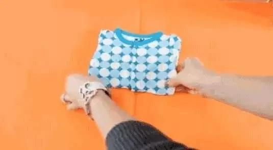 衣服这么叠,家里多出一个衣柜!动