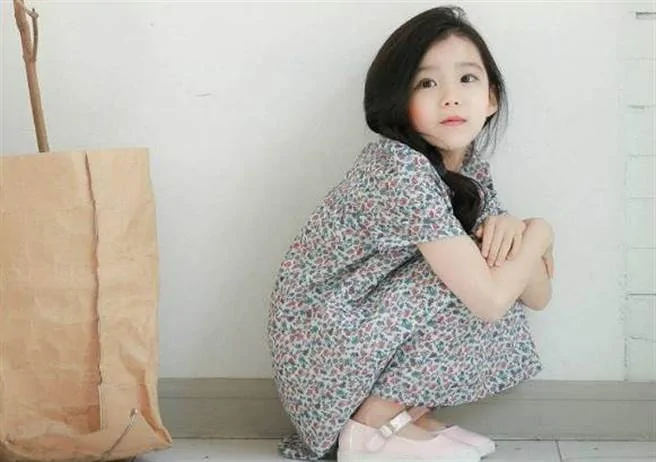 韓國最美女童爆紅！一張照片見證基因超強大