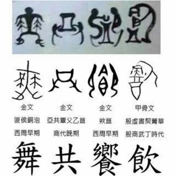 这4个真的是中国字 可是认识的人太少了