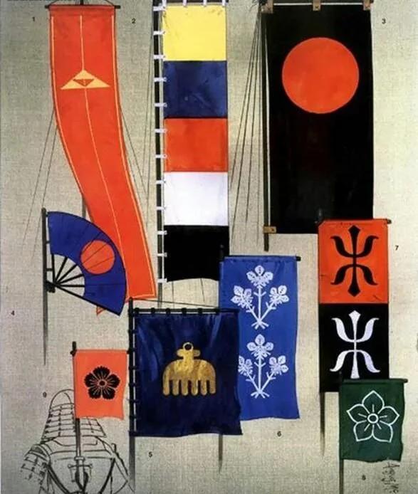 日本战国时代为何战场上士兵背后都插面旗子?
