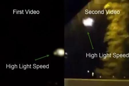 数百人目击 日内瓦夜空惊现巨型UFO