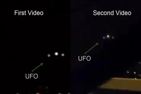 数百人目击 日内瓦夜空惊现巨型UFO
