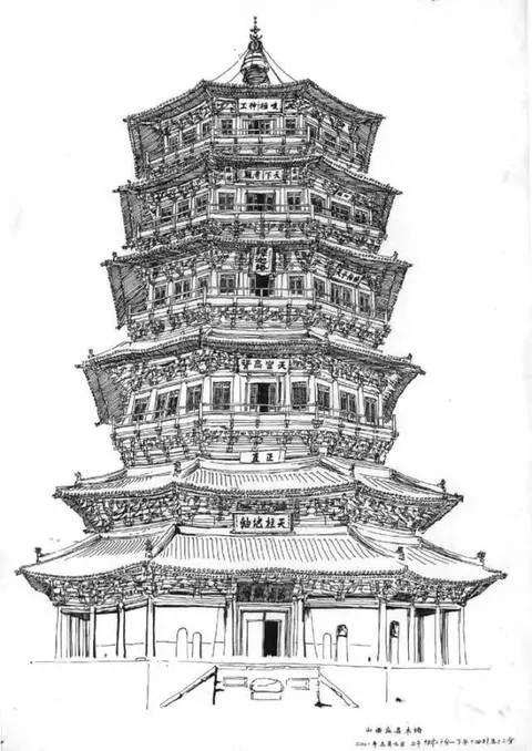 7天大震 中弹百发不倒 中国千年古塔让中国顶尖院士束手无策 图集