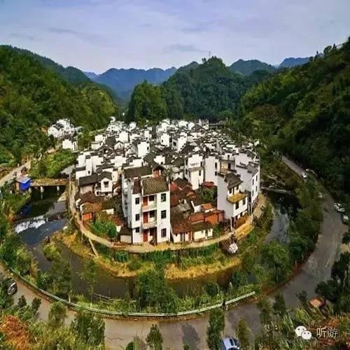 中国最圆的古村 山环水绕宛如世外桃源 图集