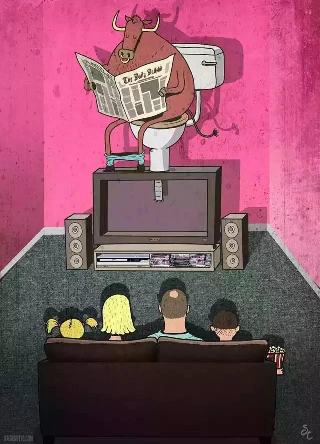 这一组讽刺漫画 你中枪了几个? 图集