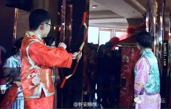乌克兰正妹跟着大陆男回家乡举办中式婚礼,当她一出场所有宾客都忍不住哇哇叫!