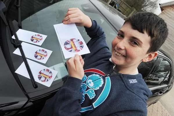 英国少年靠着创意 狂赚8000万成小小富豪!