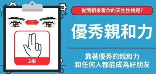 从你眉间宽度 看你天生的性格