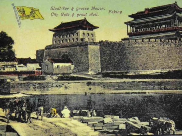 清末民初北京城与中南海“彩照”
