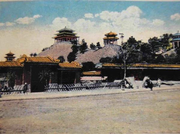 清末民初北京城与中南海“彩照”