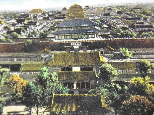 清末民初北京城与中南海“彩照”