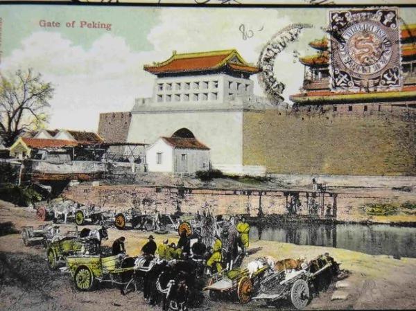 清末民初北京城与中南海“彩照”
