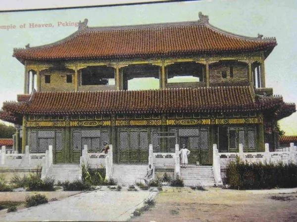 清末民初北京城与中南海“彩照”