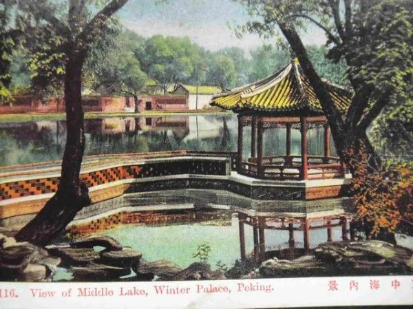 清末民初北京城与中南海“彩照”
