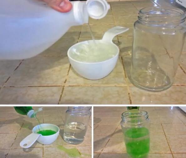 只要在洗洁精里加入“这个” 不管瓷砖的缝隙多黑都能干净如新