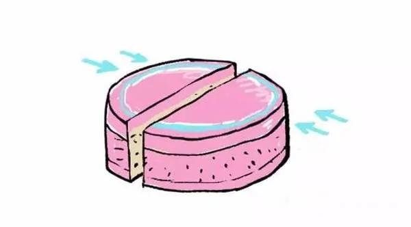 正宗切蛋糕的方法!切了几十年 原来我们都错了这么久!