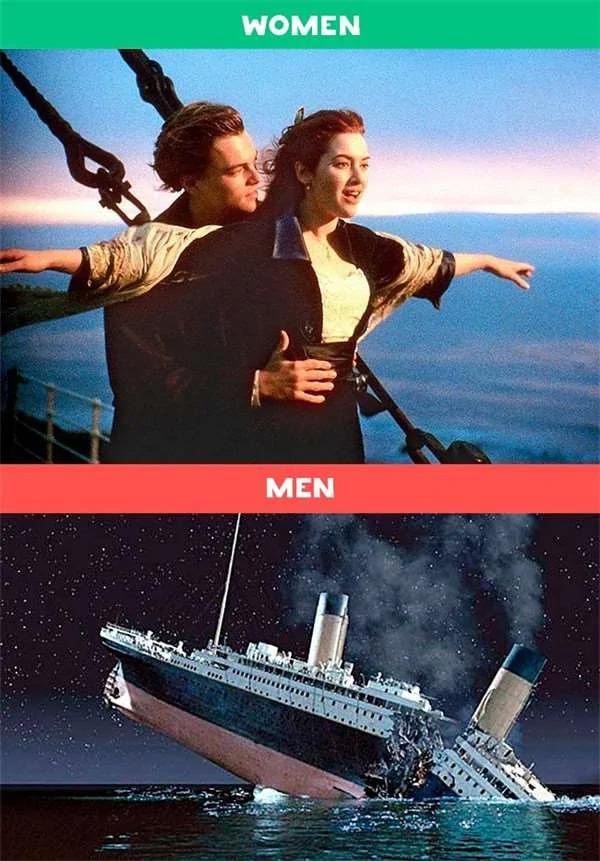 12张爆笑对比图立刻搞懂男女之间的差异到底有多大