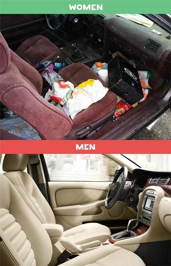 12张爆笑对比图立刻搞懂男女之间的差异到底有多大