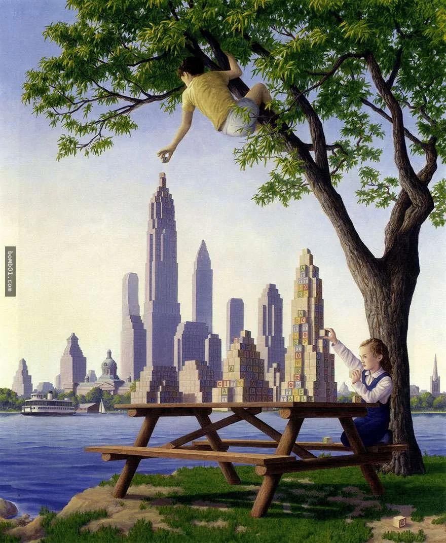 25幅让人产生视觉错误的画作 让你以为是眼睛有问题还是观念错误了!
