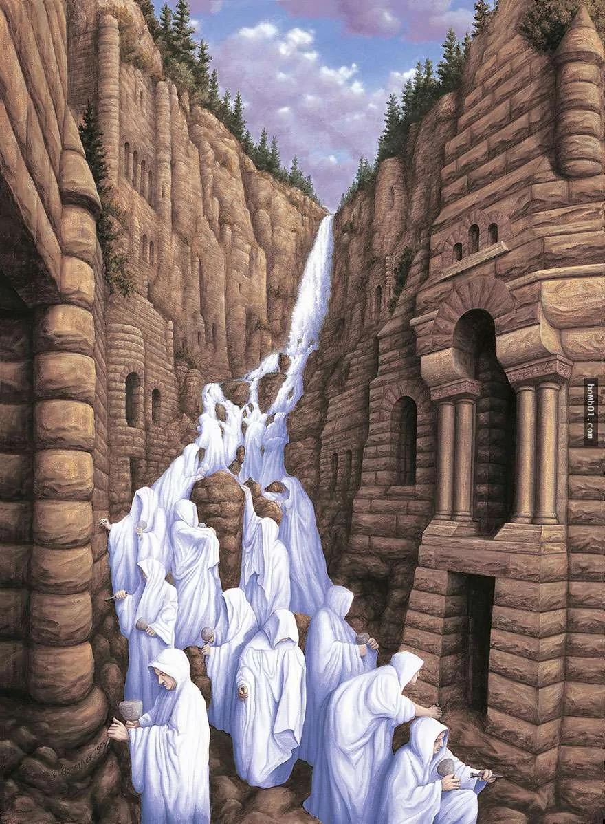 25幅让人产生视觉错误的画作 让你以为是眼睛有问题还是观念错误了!