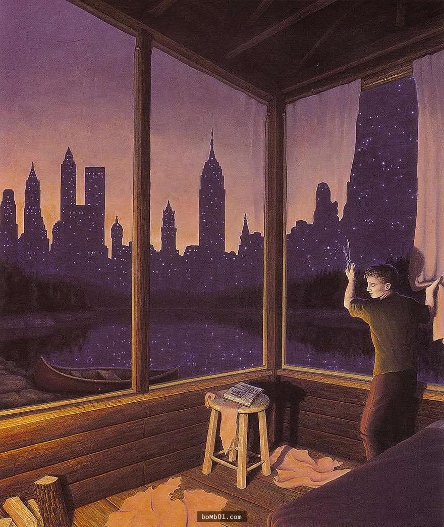 25幅让人产生视觉错误的画作 让你以为是眼睛有问题还是观念错误了!