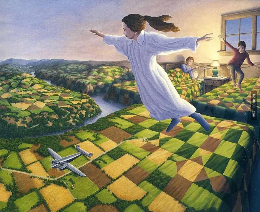 25幅让人产生视觉错误的画作 让你以为是眼睛有问题还是观念错误了!