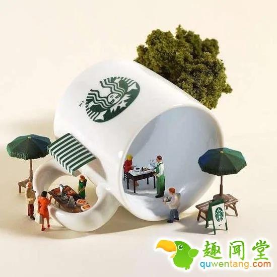 太有创意了 太美了~日用品中的微型世界