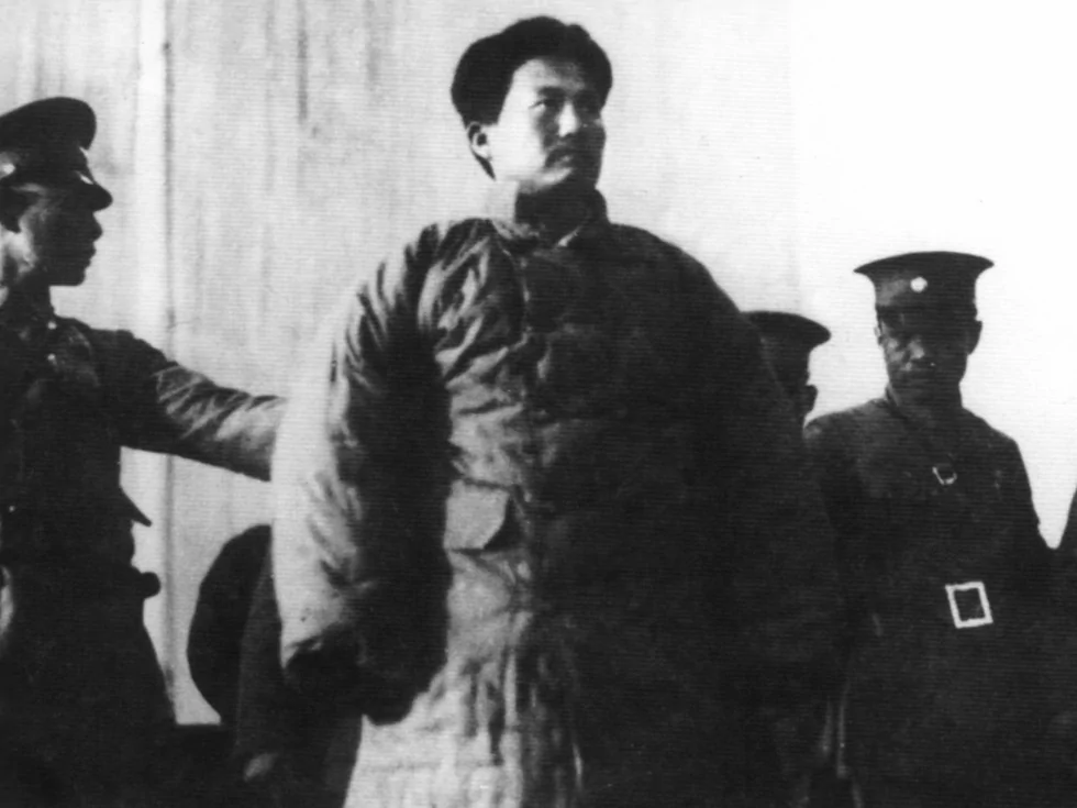 1935年2月7日，方志敏被押至南昌豫章公園示眾