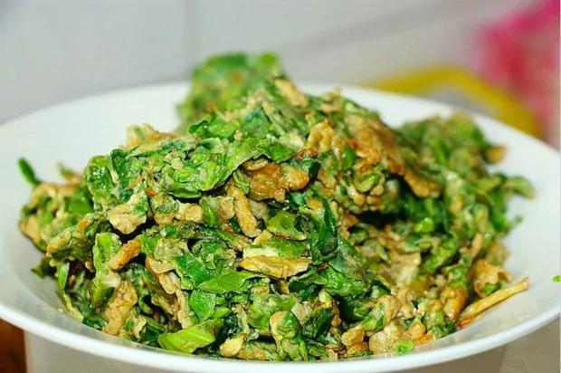 这种菜可防治高血压、高血脂 燃烧脂肪 鸡蛋和它一起炒更好吃!