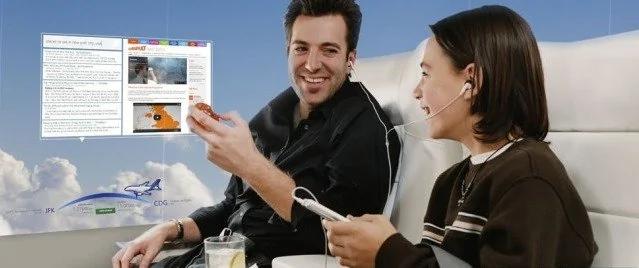 敢搭吗?未来飞机没有窗360度全透明机舱