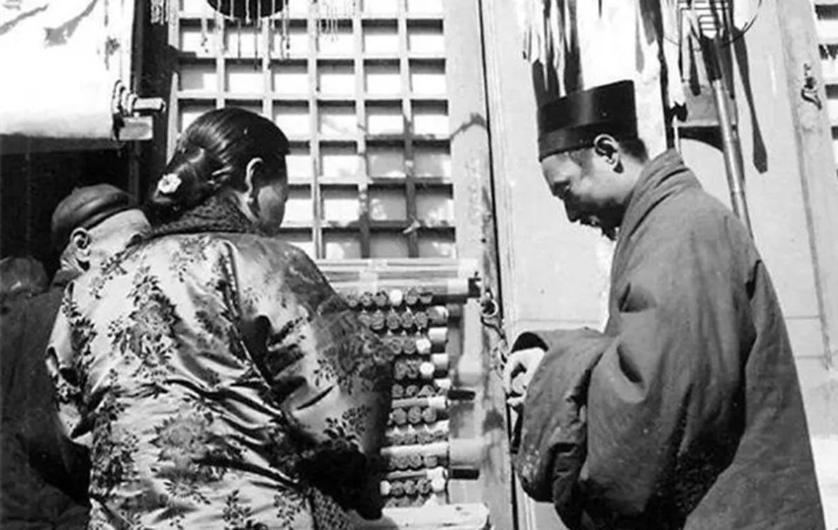 老照片告诉你100年前中国人过年什么样