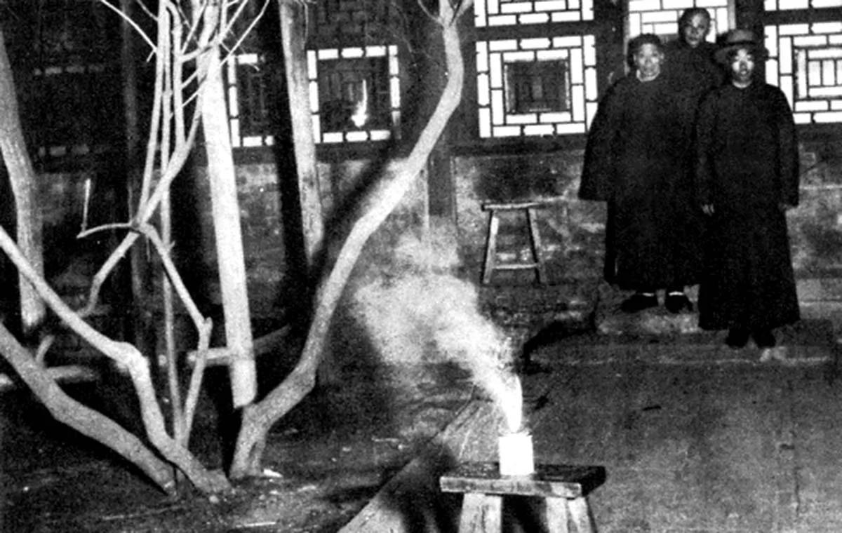 老照片告诉你100年前中国人过年什么样
