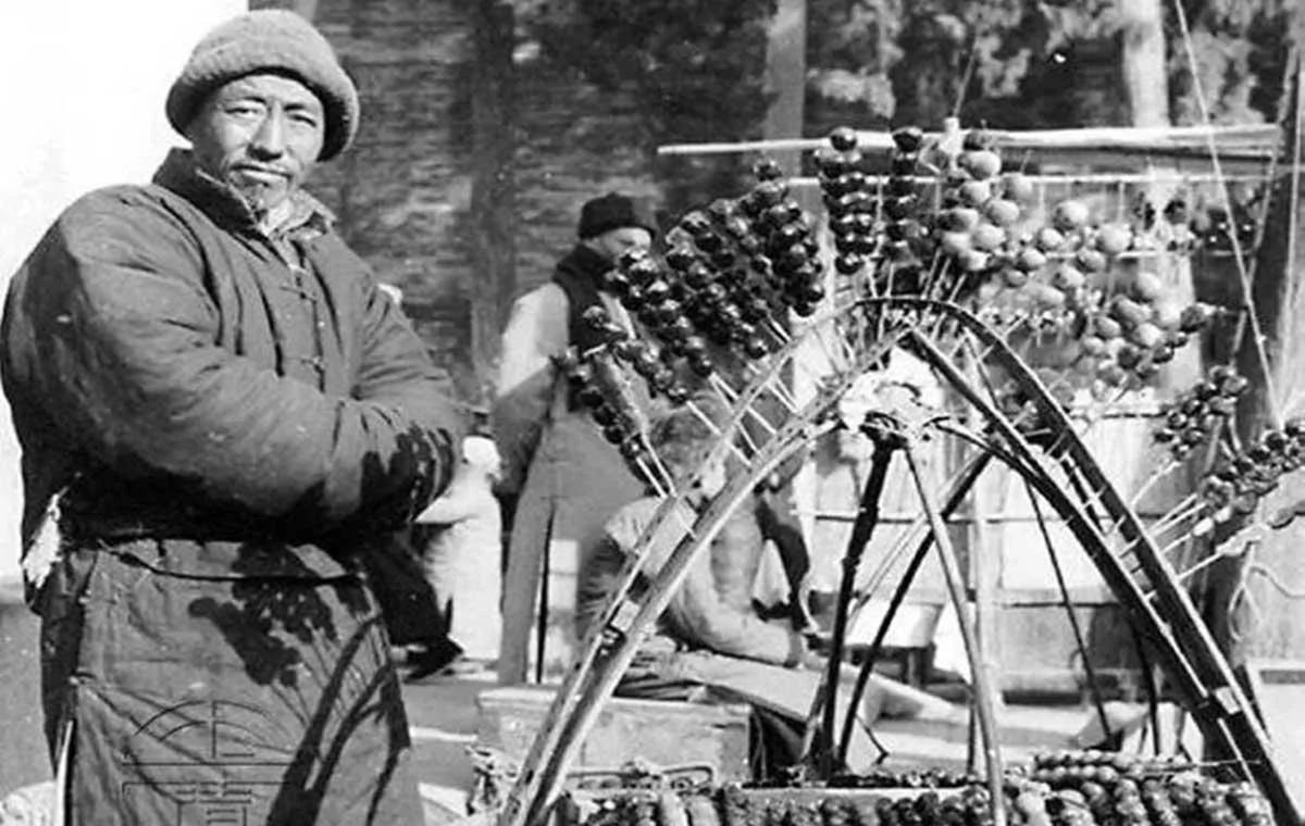 老照片告诉你100年前中国人过年什么样