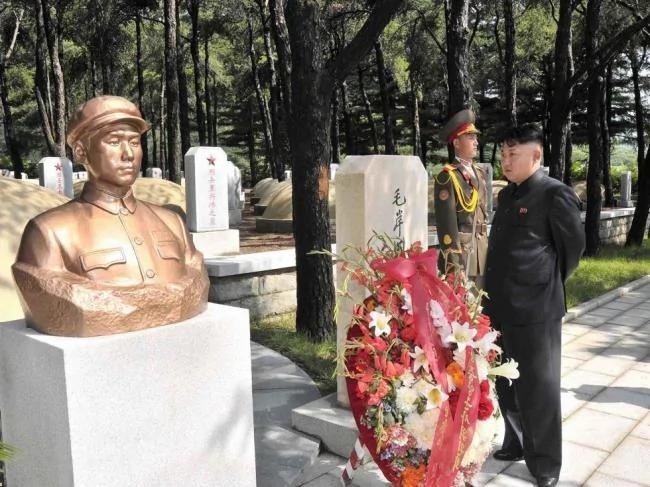 毛岸英真面目:违反防空纪律导致丧生