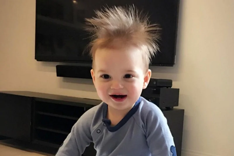 伊萬卡曬幼子照，網友驚呼：「頭髮真像川普。」（Instagram）